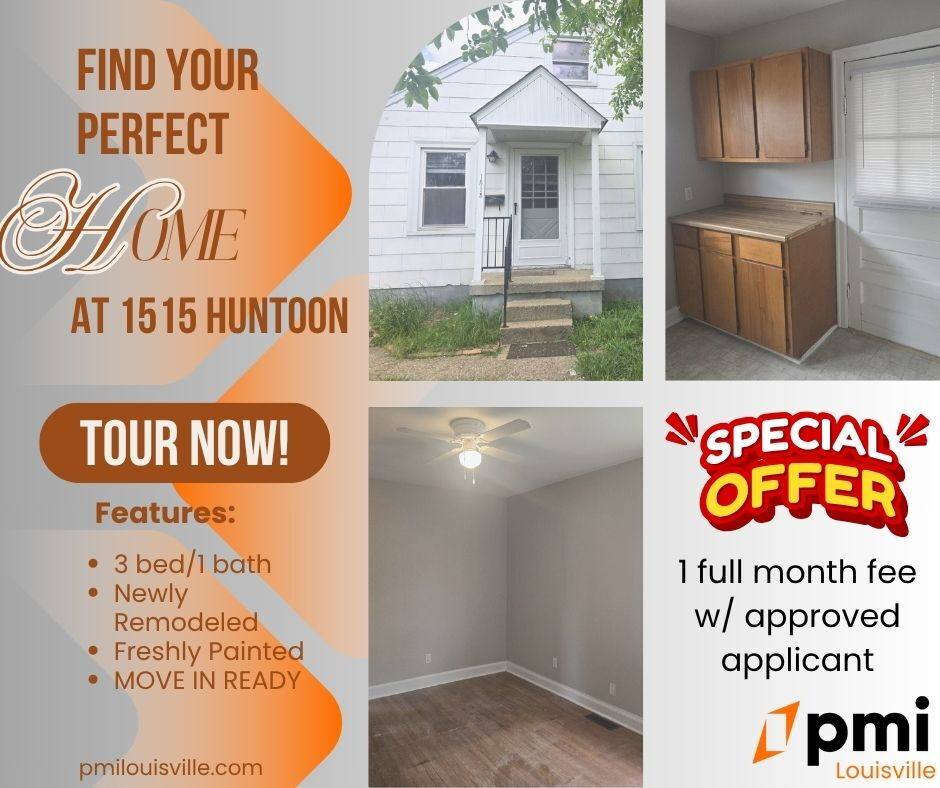 House for rent at 1515 Huntoon Ave, Louisville, KY 40215