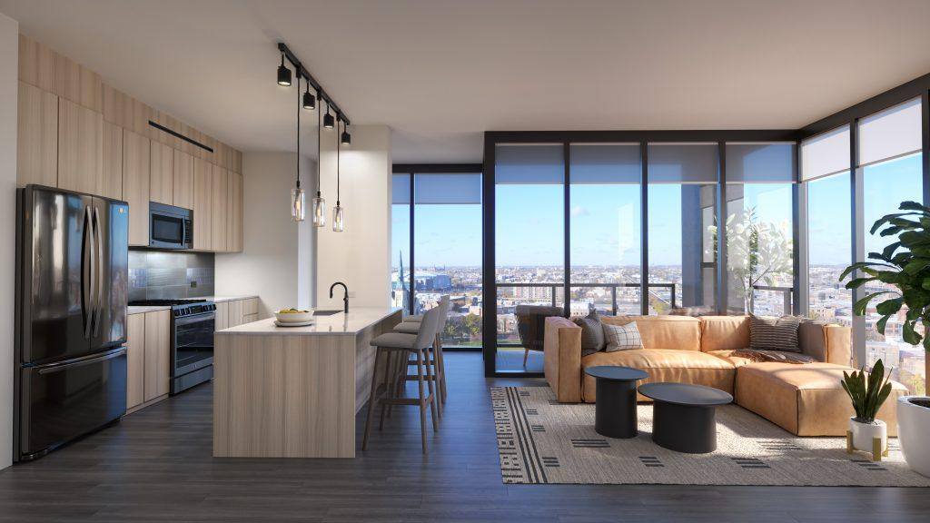 Apartment for rent at 1400 W Randolph St, Chicago, IL 60607