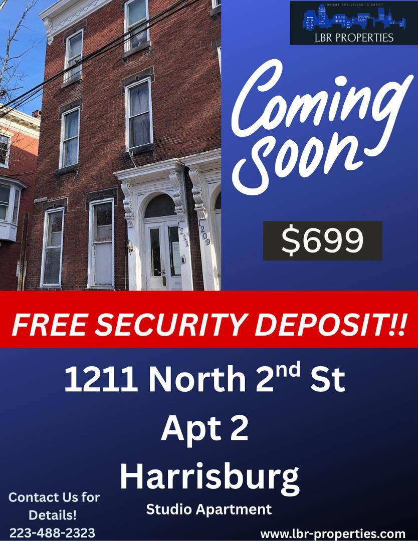 Apartment for rent at Midtown Square, 1211 N 2nd St #2, Harrisburg, PA 17102