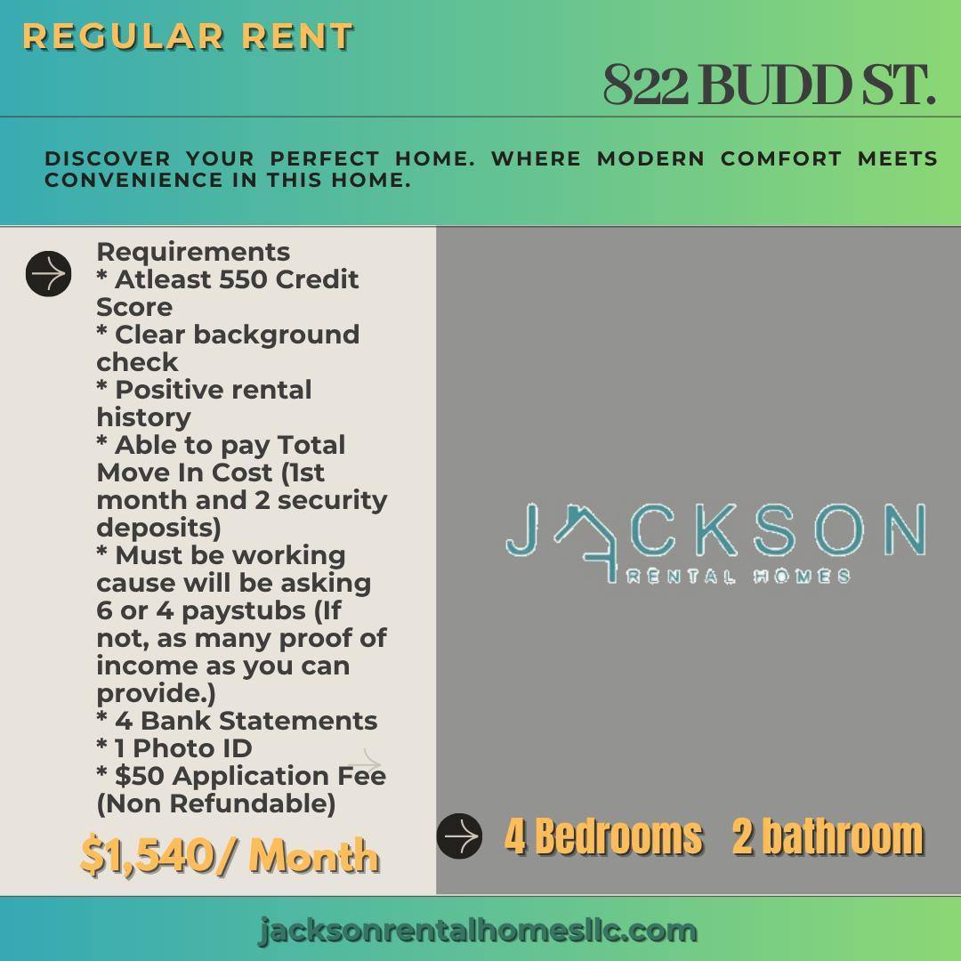 House for rent at 822 Budd St, Philadelphia, PA 19104