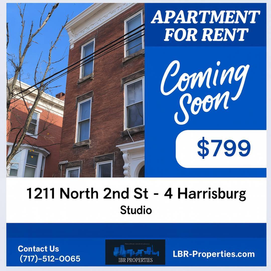 Apartment for rent at 1211 North 2nd Street, 1211 N 2nd St #4, Harrisburg, PA 17102