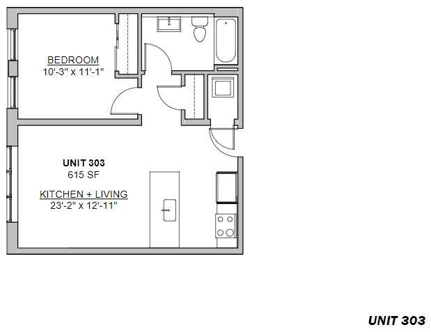 Apartment for rent at 2616 W Girard Ave #303, Philadelphia, PA 19130