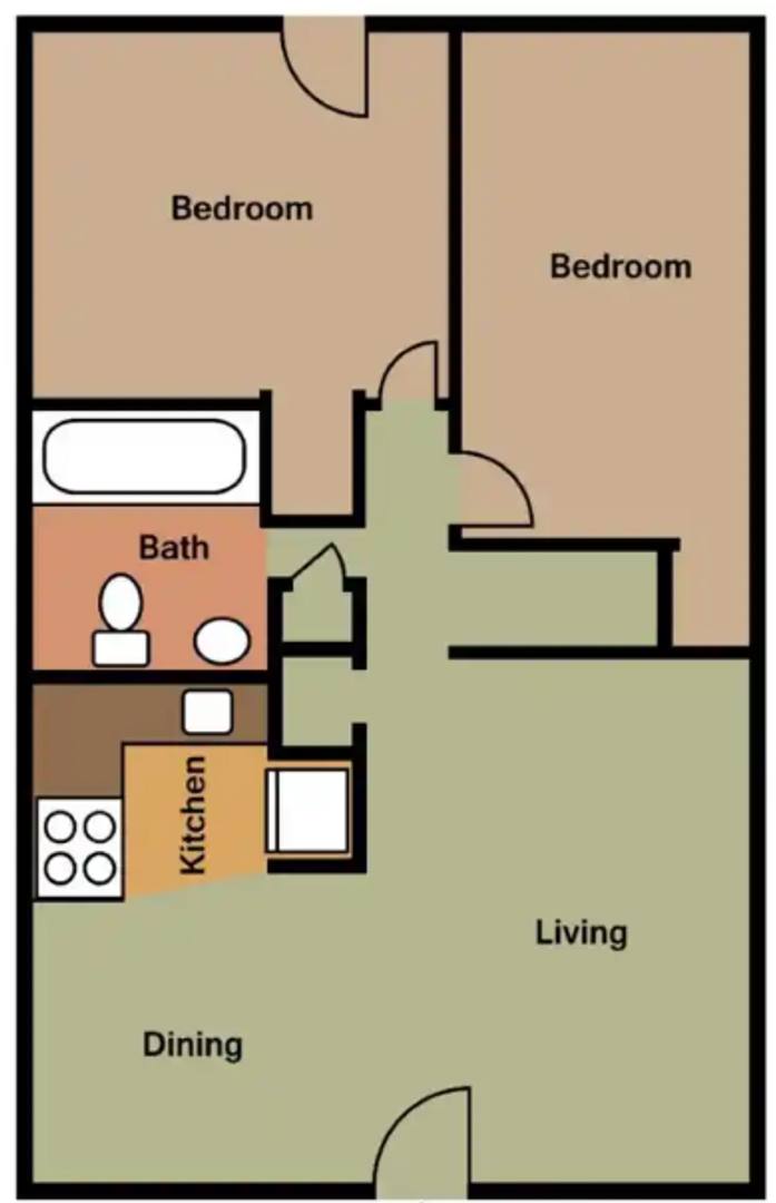 Apartment for rent at 2758 Ackley, Westland, MI 48186