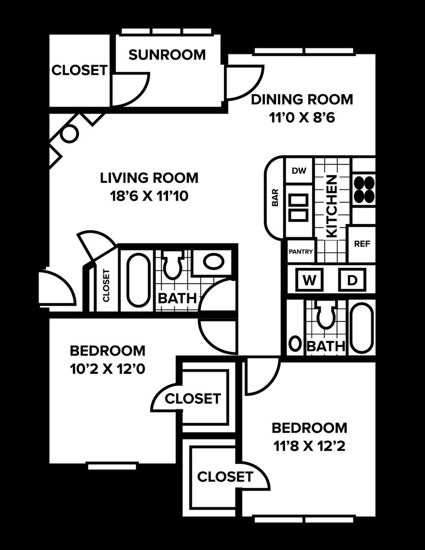Apartment for rent at 12516 Audelia Rd, Dallas, TX 75243