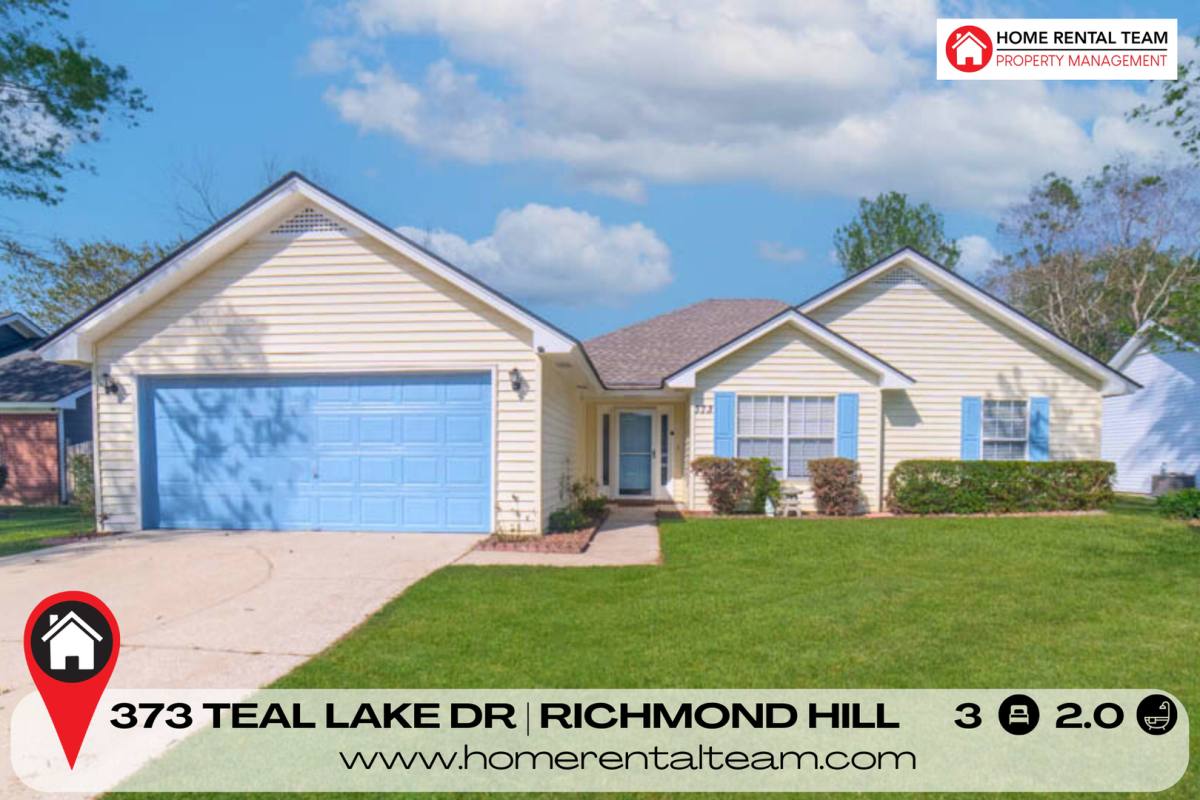 House for rent at 373 Teal Lake Dr, Richmond Hill, GA 31324