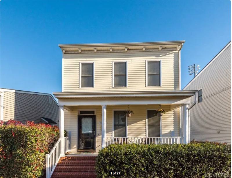 House for rent at 1706 Moore St, Richmond, VA 23220