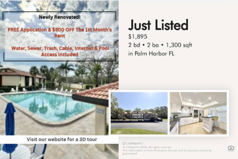 Condo for rent at 1801 E Lake Rd #2A, Palm Harbor, FL 34685