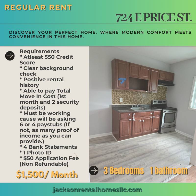 House for rent at 724 E Price St, Philadelphia, PA 19144