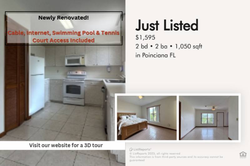 House for rent at 716 Caribou Dr, Kissimmee, FL 34759
