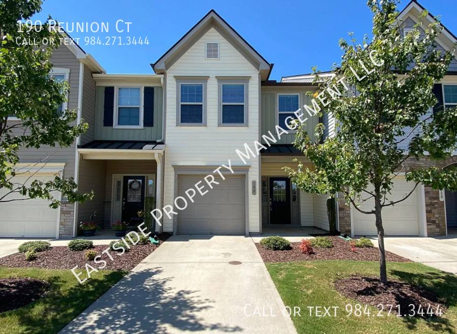 House for rent at 190 Reunion Court, Garner, NC 27529