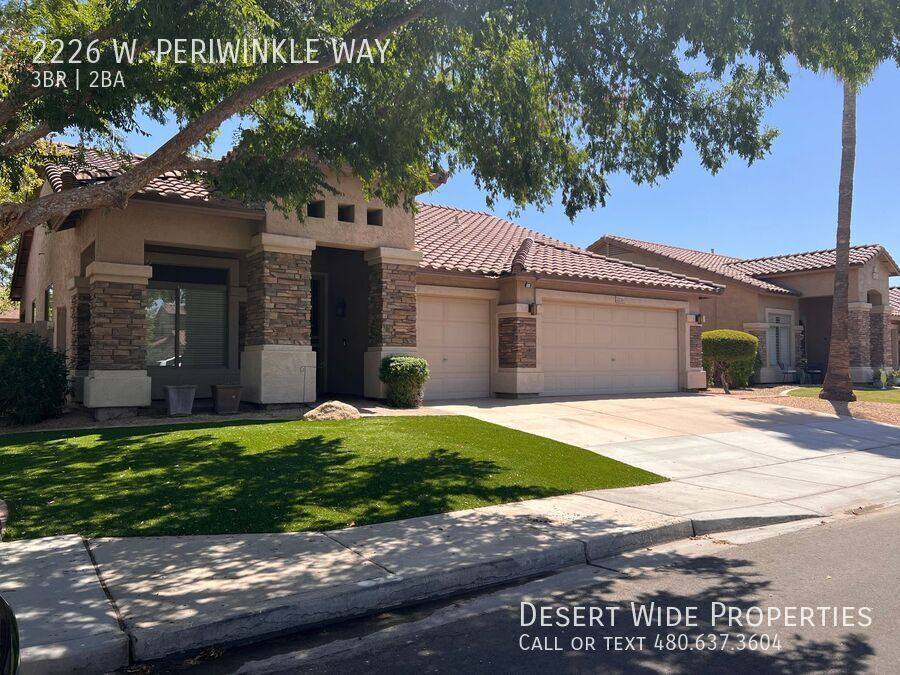 House for rent at 2226 W Periwinkle Way, Chandler, AZ 85248