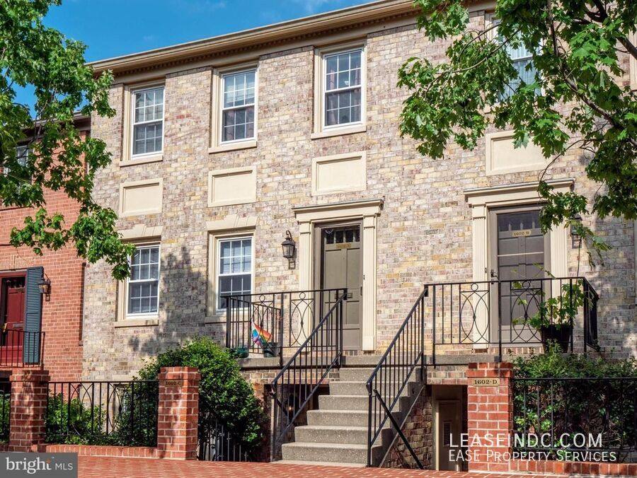 Townhouse for rent at 1602 Beekman Place NW #C, Washington, DC 20009