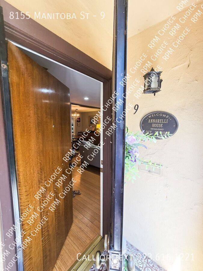 Townhouse for rent at 8155 Manitoba St #9, Playa Del Rey, CA 90293