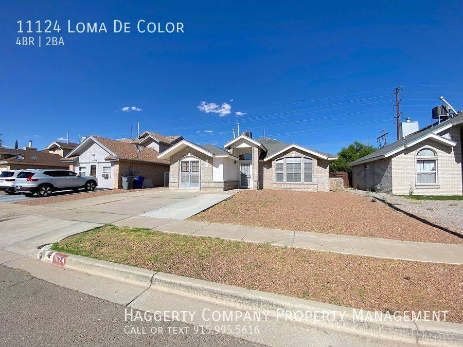 House for rent at 11124 Loma De Color, El Paso, TX 79934