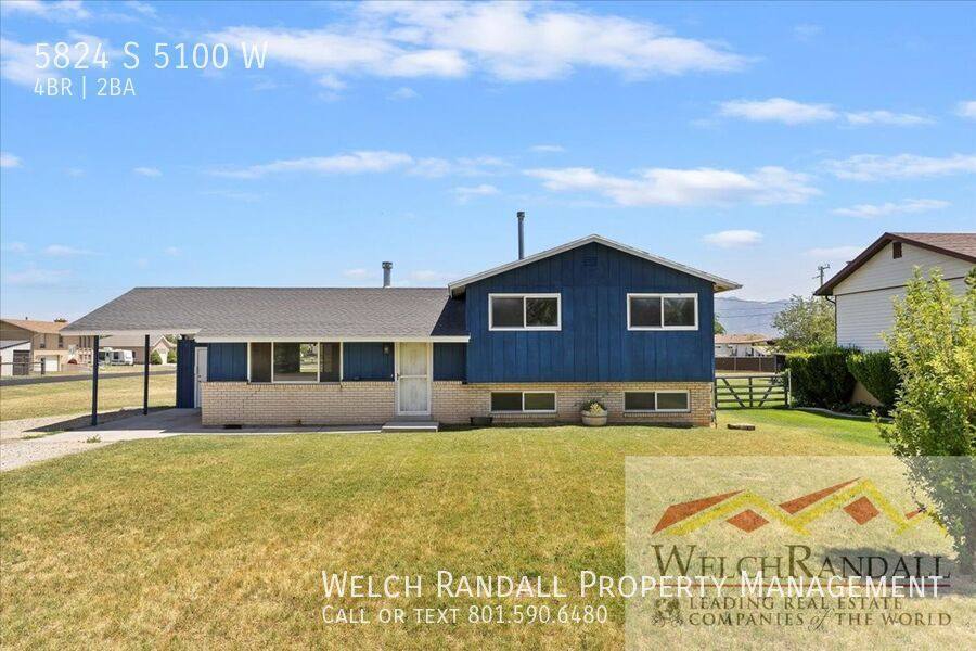 House for rent at 5824 S 5100 W, Hooper, UT 84315
