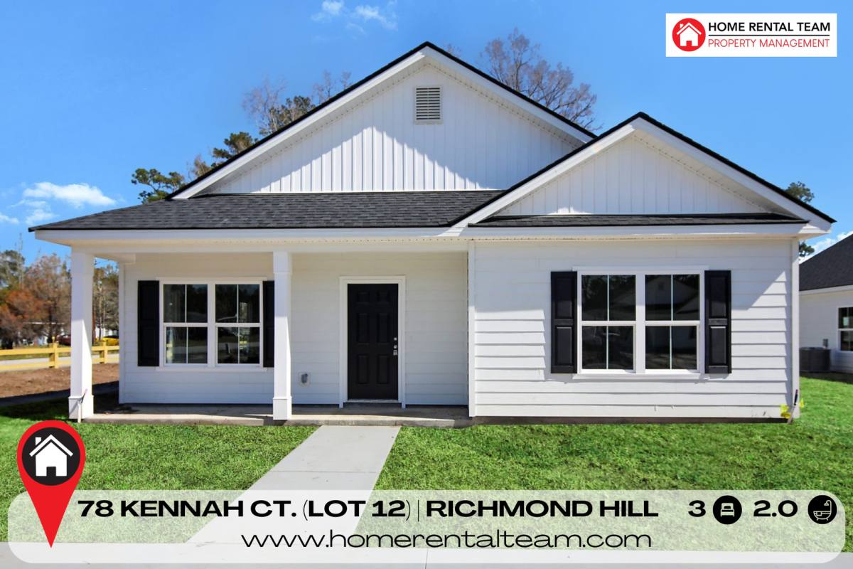 House for rent at 78 Kennah Court, Richmond Hill, GA 31324