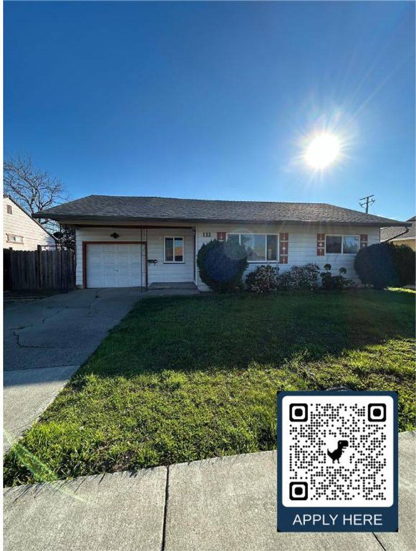 House for rent at 113 E Tennessee St, Fairfield, CA 94533