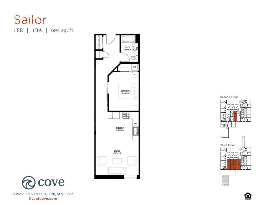 Apartment for rent at 5 W 1st St #210, Duluth, MN 55805