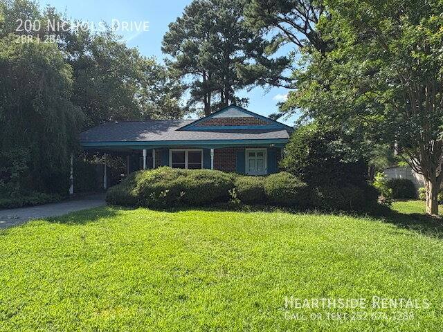 House for rent at 200 Nichols Dr, Greenville, NC 27858
