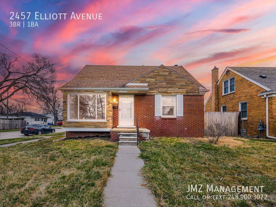 House for rent at 2457 Elliott Ave, Lincoln Park, MI 48146