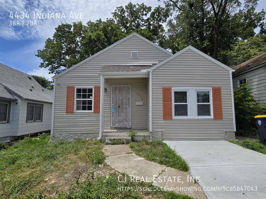 House for rent at 4434 Indiana Ave, Kansas City, MO 64130