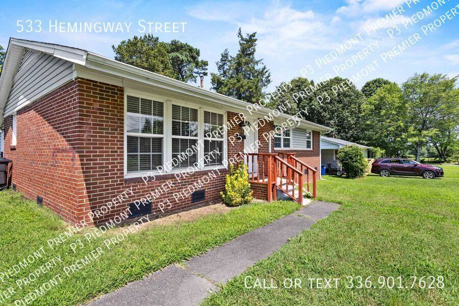 House for rent at 533 Hemingway St, Winston Salem, NC 27127