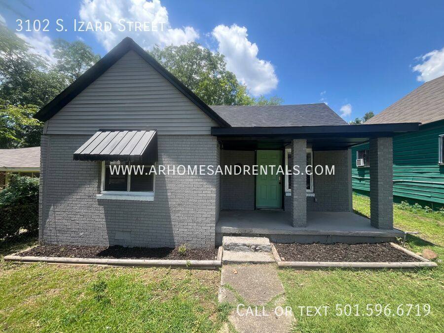 House for rent at 3102 S Izard St, Little Rock, AR 72206