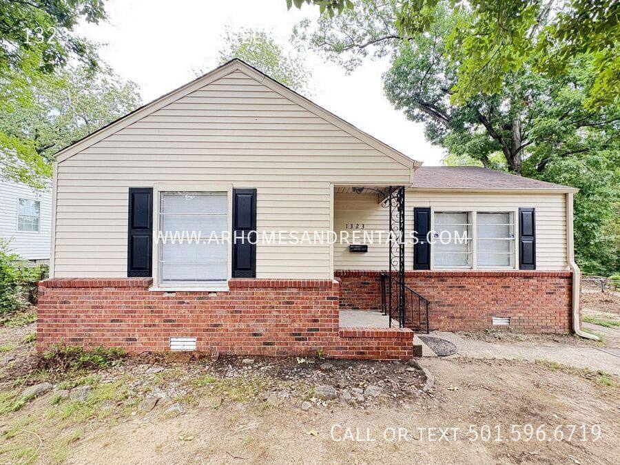 House for rent at 1323 S Harrison St, Little Rock, AR 72204