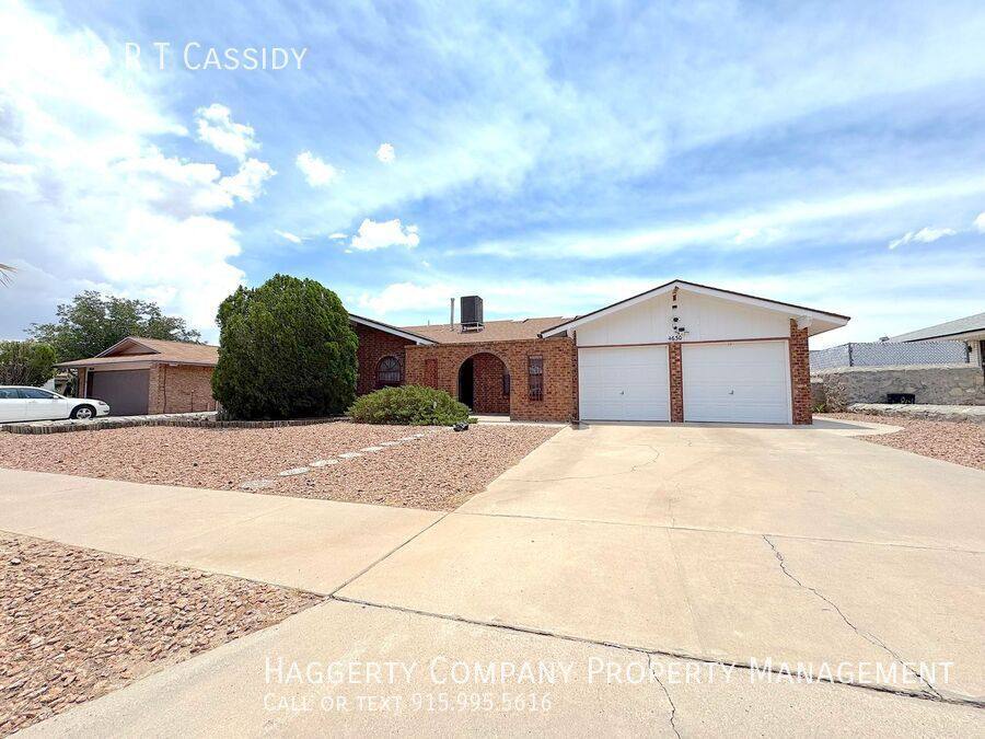 House for rent at 4630 R T Cassidy, El Paso, TX 79924