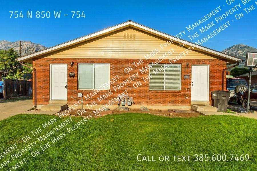 Apartment for rent at 754 N 850 W #754, Provo, UT 84601