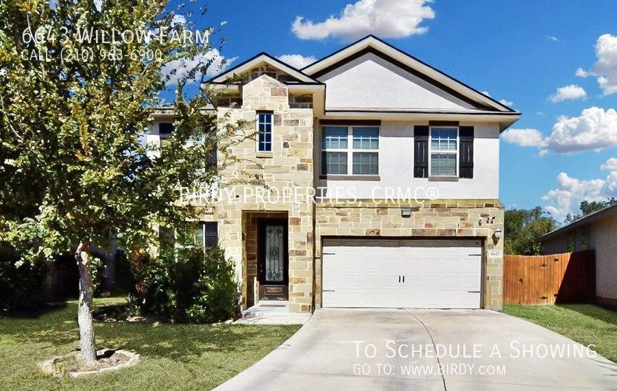 House for rent at 6643 Willow Farm, San Antonio, TX 78249