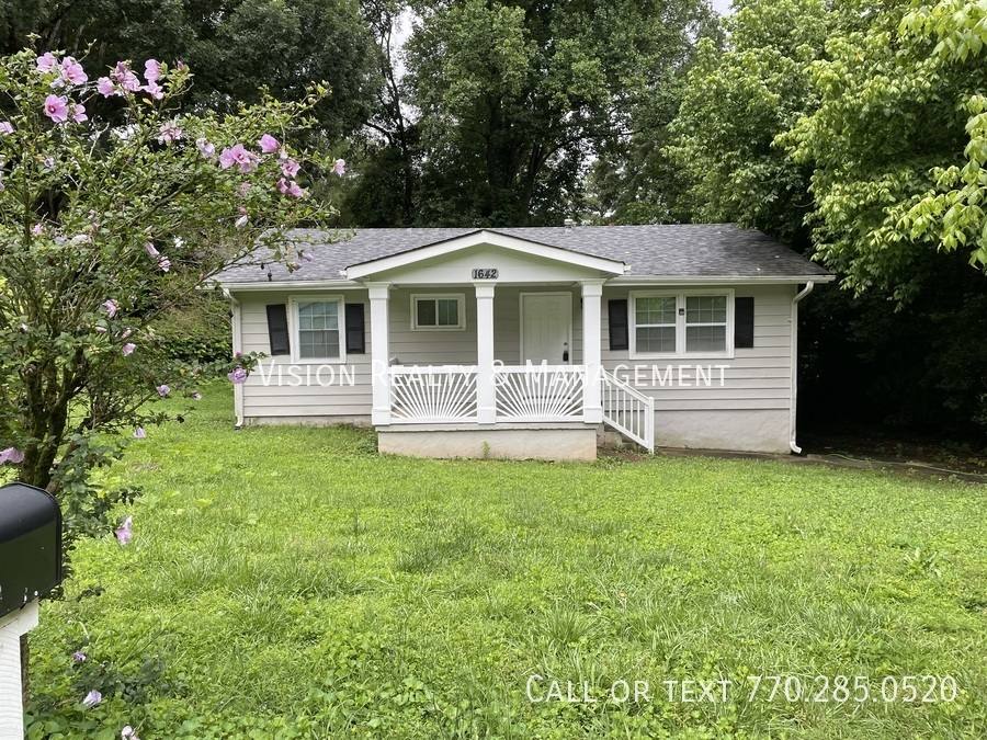 House for rent at 1642 Mary George Ave NW, Atlanta, GA 30318