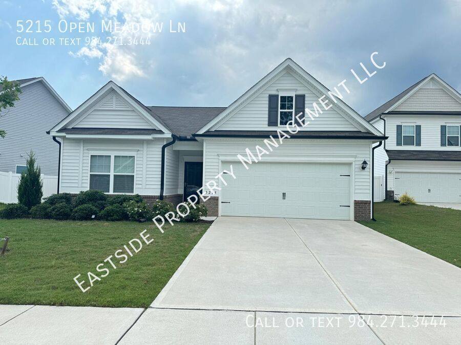 House for rent at 5215 Open Meadow Lane, Raleigh, NC 27603