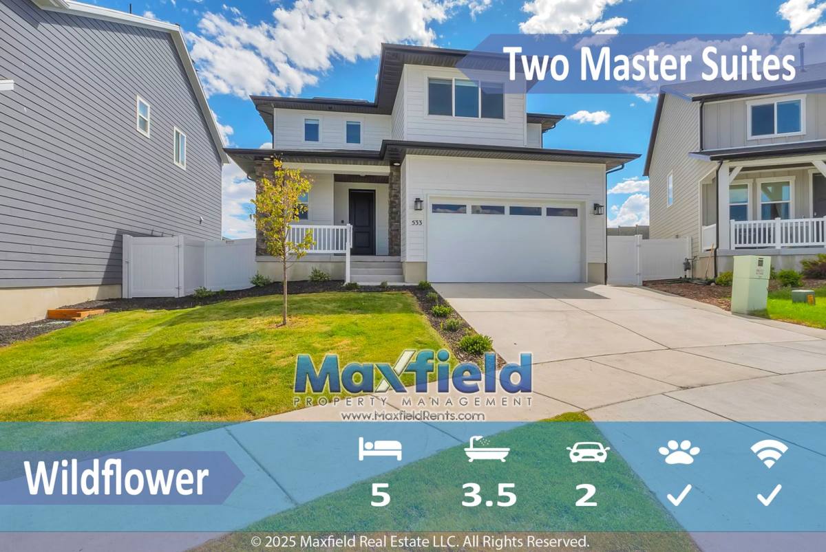 House for rent at 533 W Flora Dr, Saratoga Springs, UT 84045