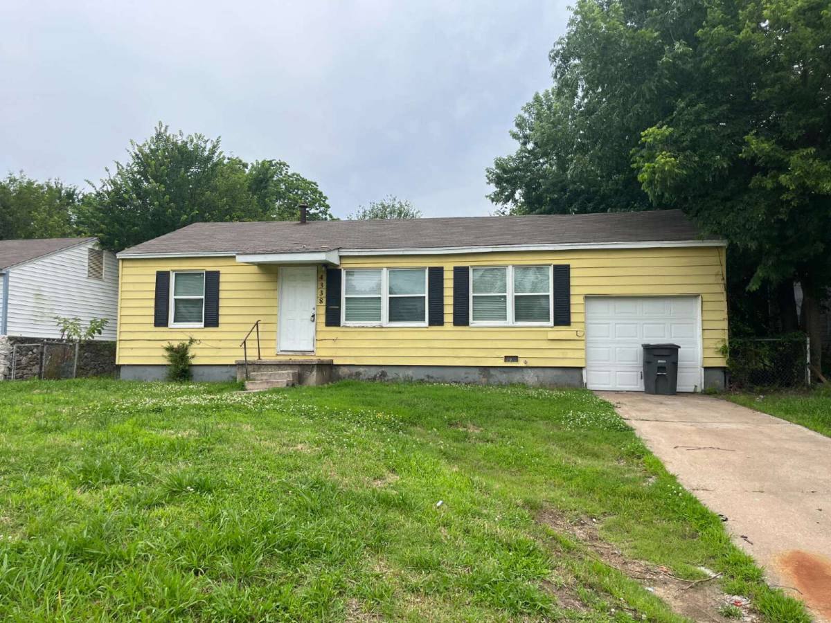 House for rent at 4338 N Hartford Ave, Tulsa, OK 74106