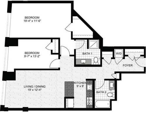 Apartment for rent at 111 Canal St, Boston, MA 02114