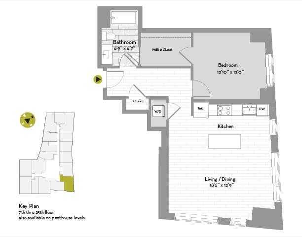 Apartment for rent at 675 Washington St, Dorchester Center, MA 02124