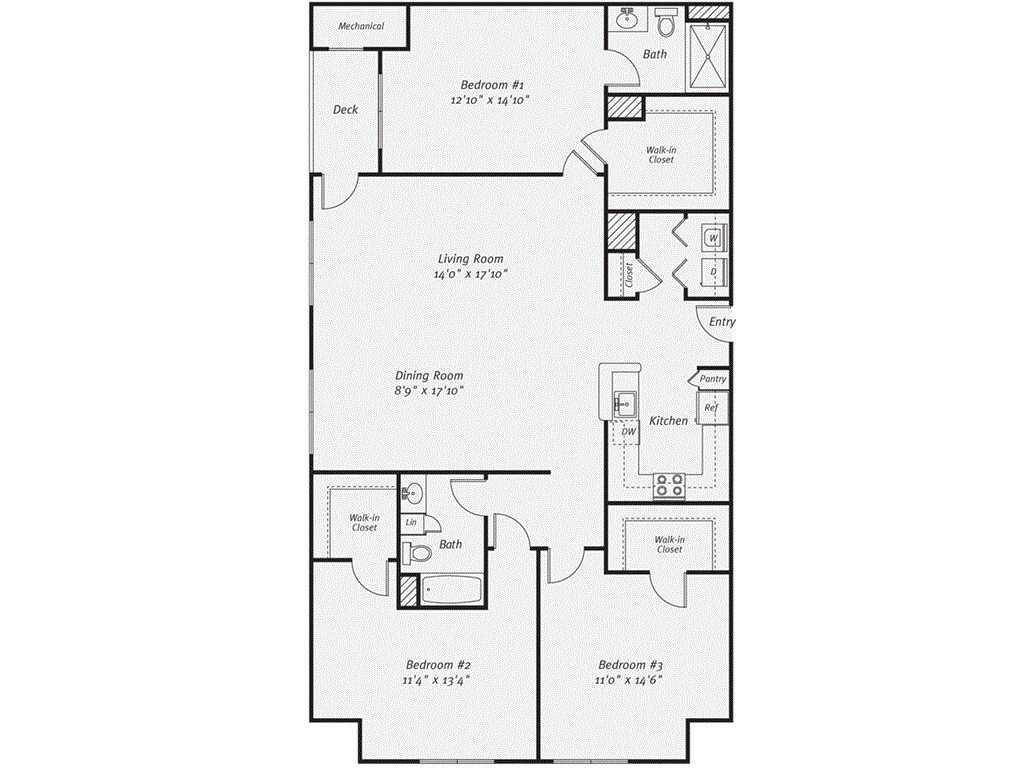 Apartment for rent at 170 Boylston St, Chestnut Hill, MA 02467