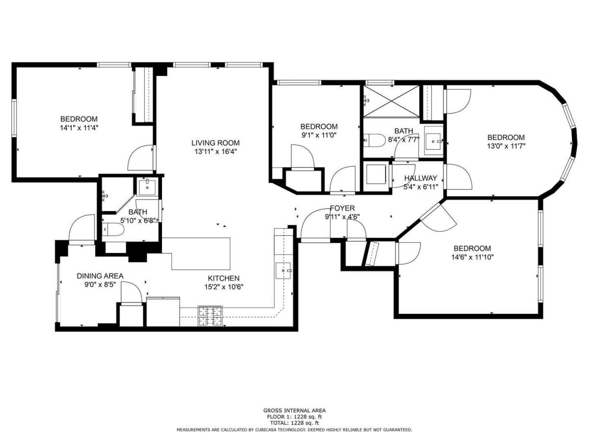 Apartment for rent at 9-1 University Rd #3, Brookline, MA 02445