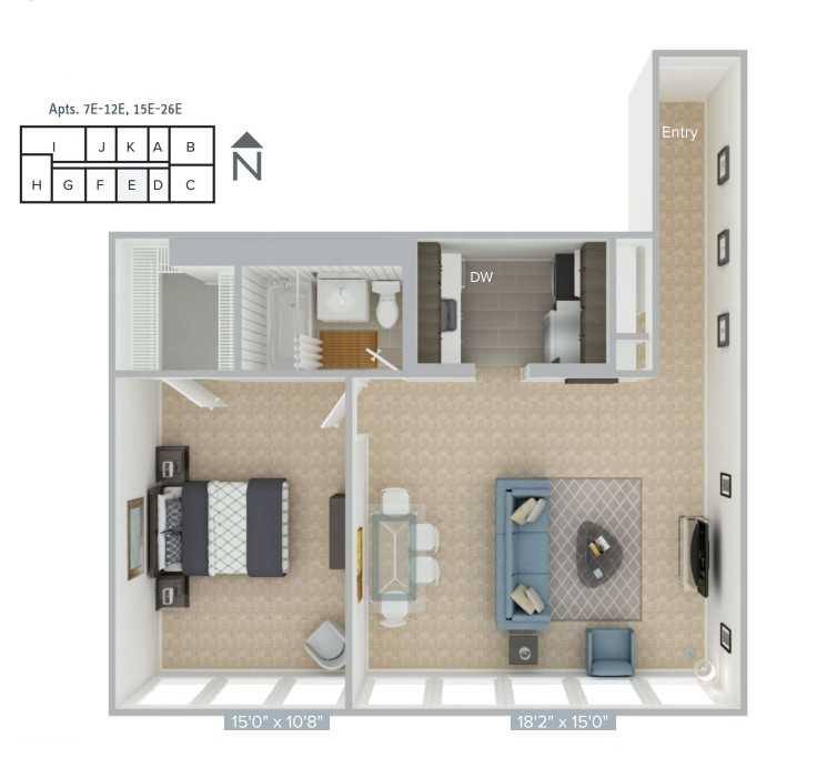 Apartment for rent at 777 Boylston St, Boston, MA 02116