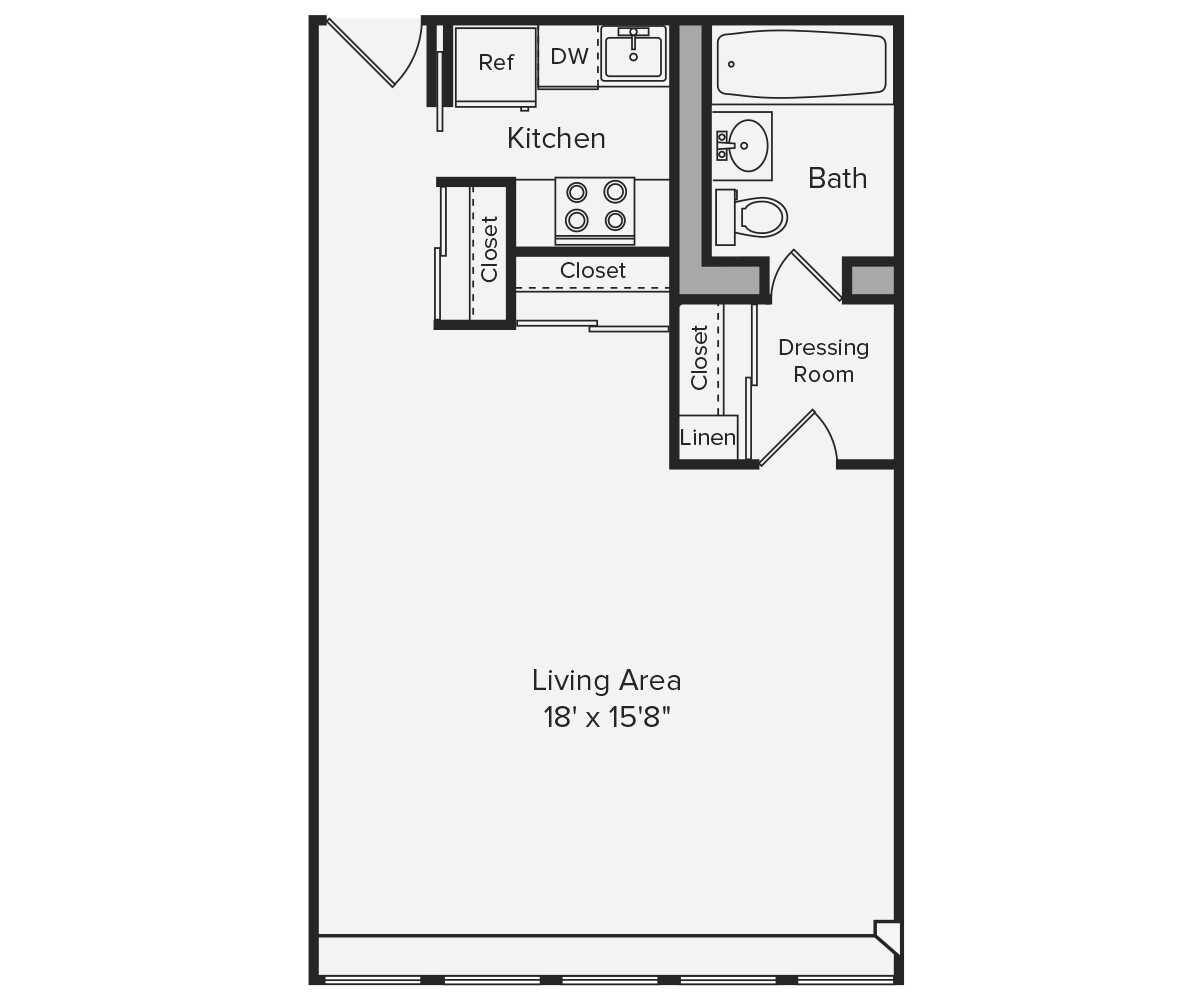 Apartment for rent at 798 Boylston St, Boston, MA 02199