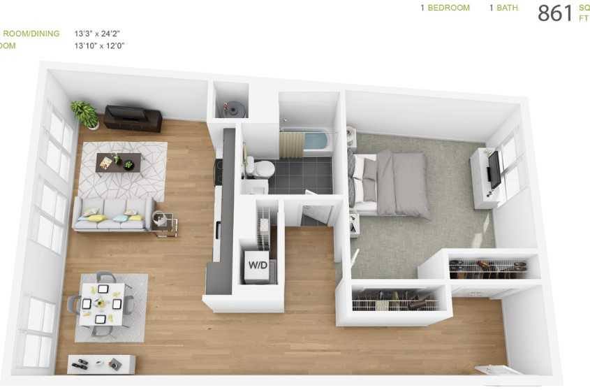 Apartment for rent at 71 Brainerd Rd, Allston, MA 02134