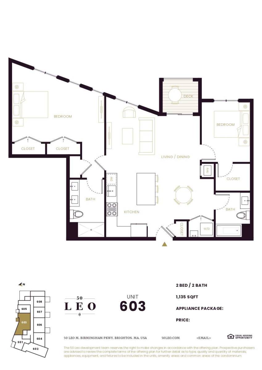 Apartment for rent at 52 Leo M Birmingham Parkway #603, Brighton, MA 02135
