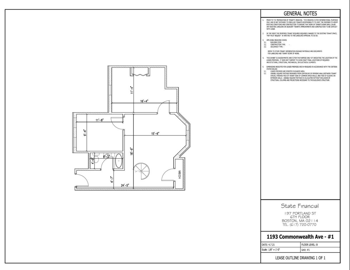 Apartment for rent at 1196 Commonwealth Ave, Allston, MA 02134