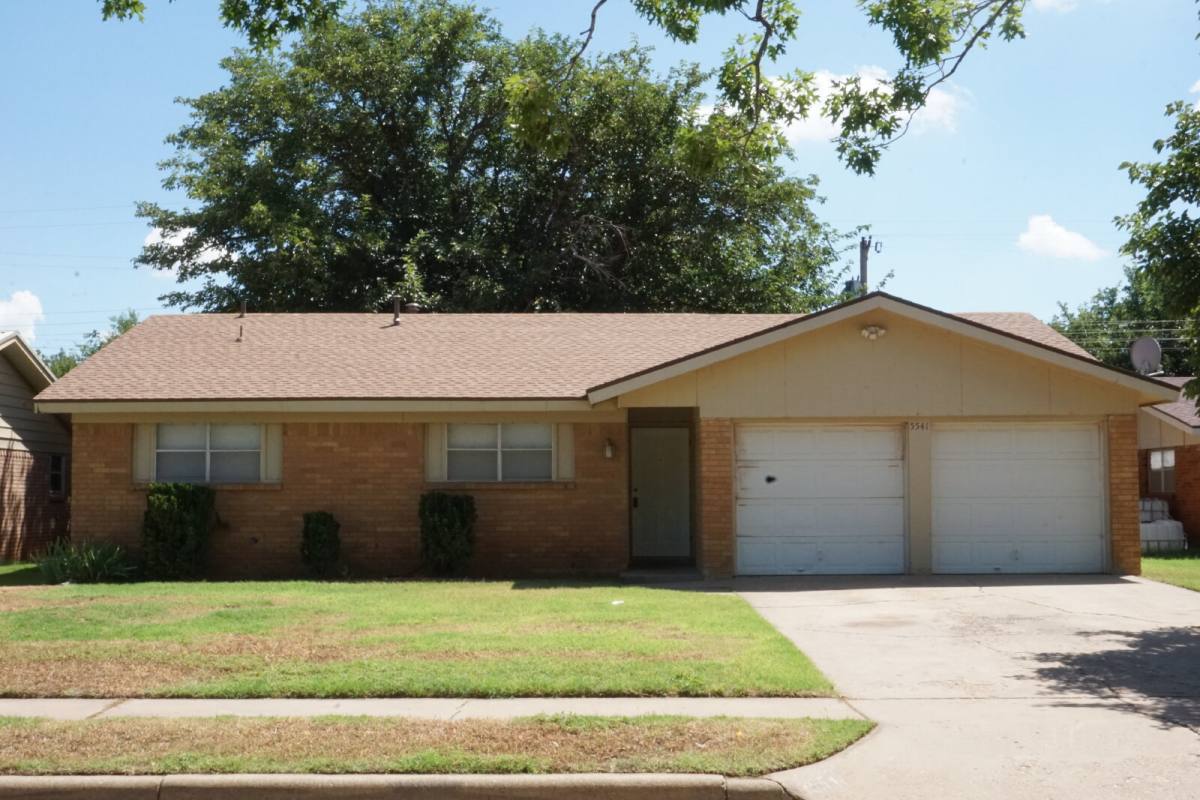 House for rent at 5541 17th Place, Lubbock, TX 79416