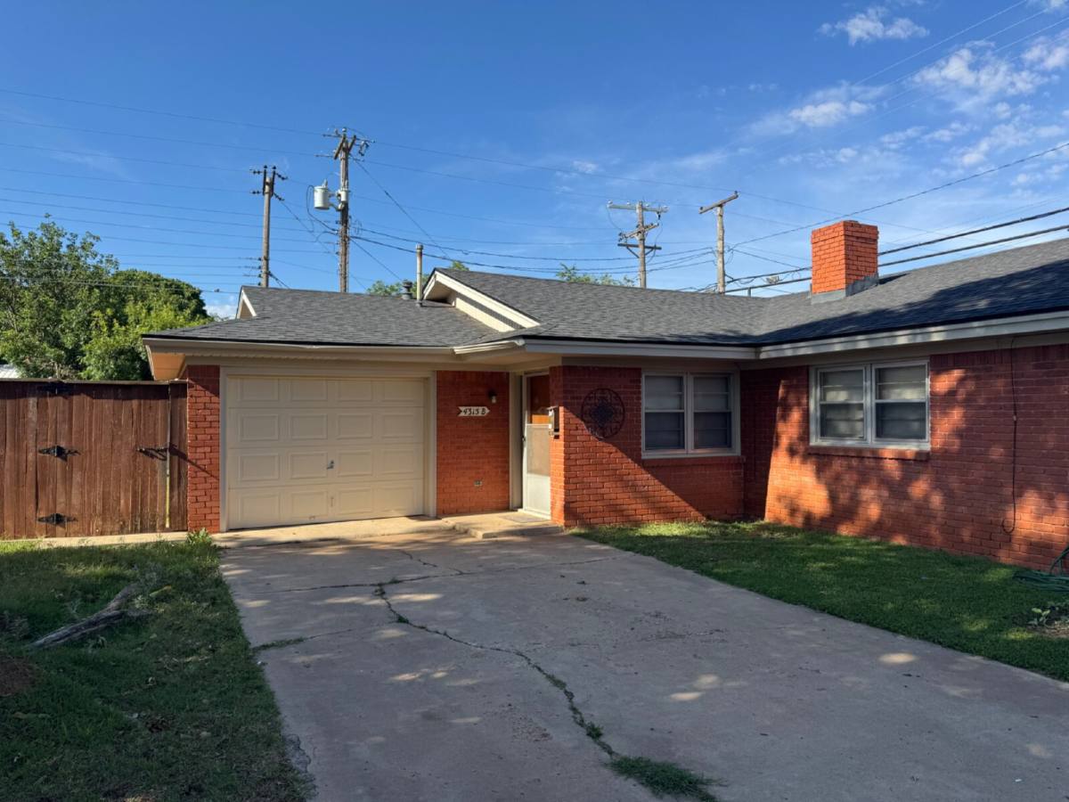 Apartment for rent at 4315 58th St #B, Lubbock, TX 79413