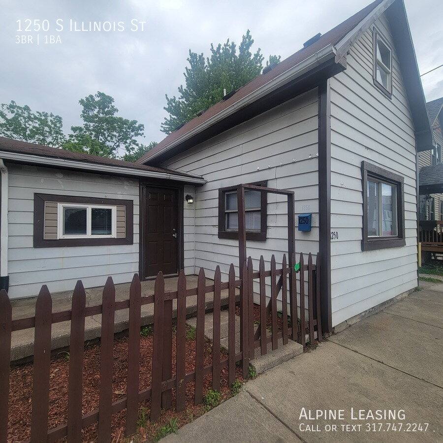House for rent at 1250 S Illinois St, Indianapolis, IN 46225