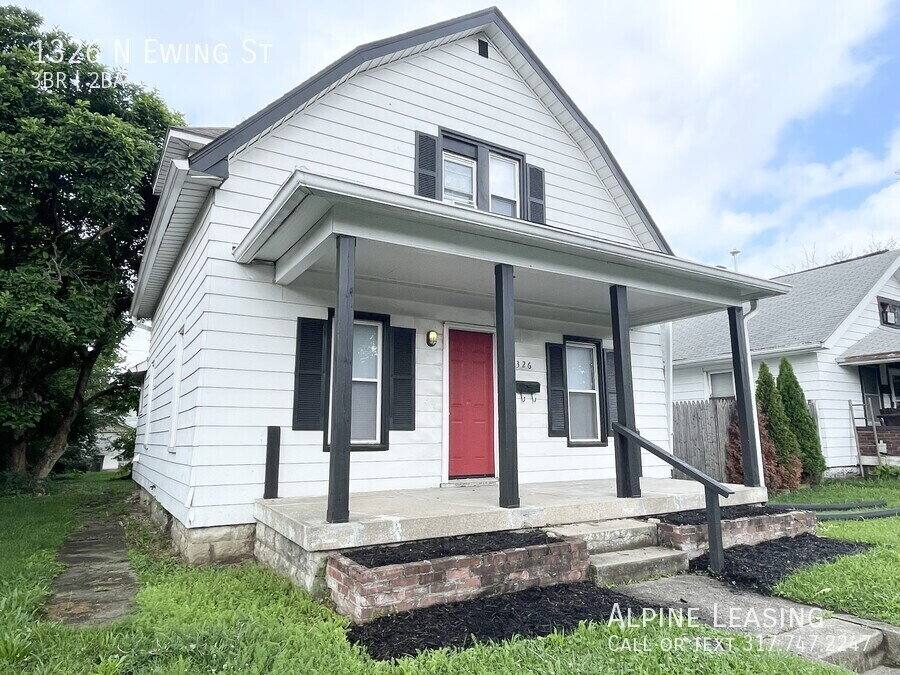 House for rent at 1326 N Ewing St, Indianapolis, IN 46201