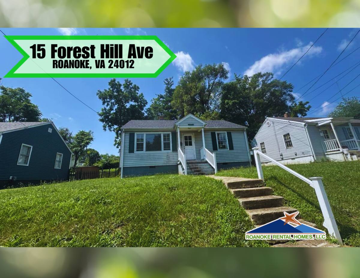 House for rent at 15 Forest Hill Ave NE, Roanoke, VA 24012
