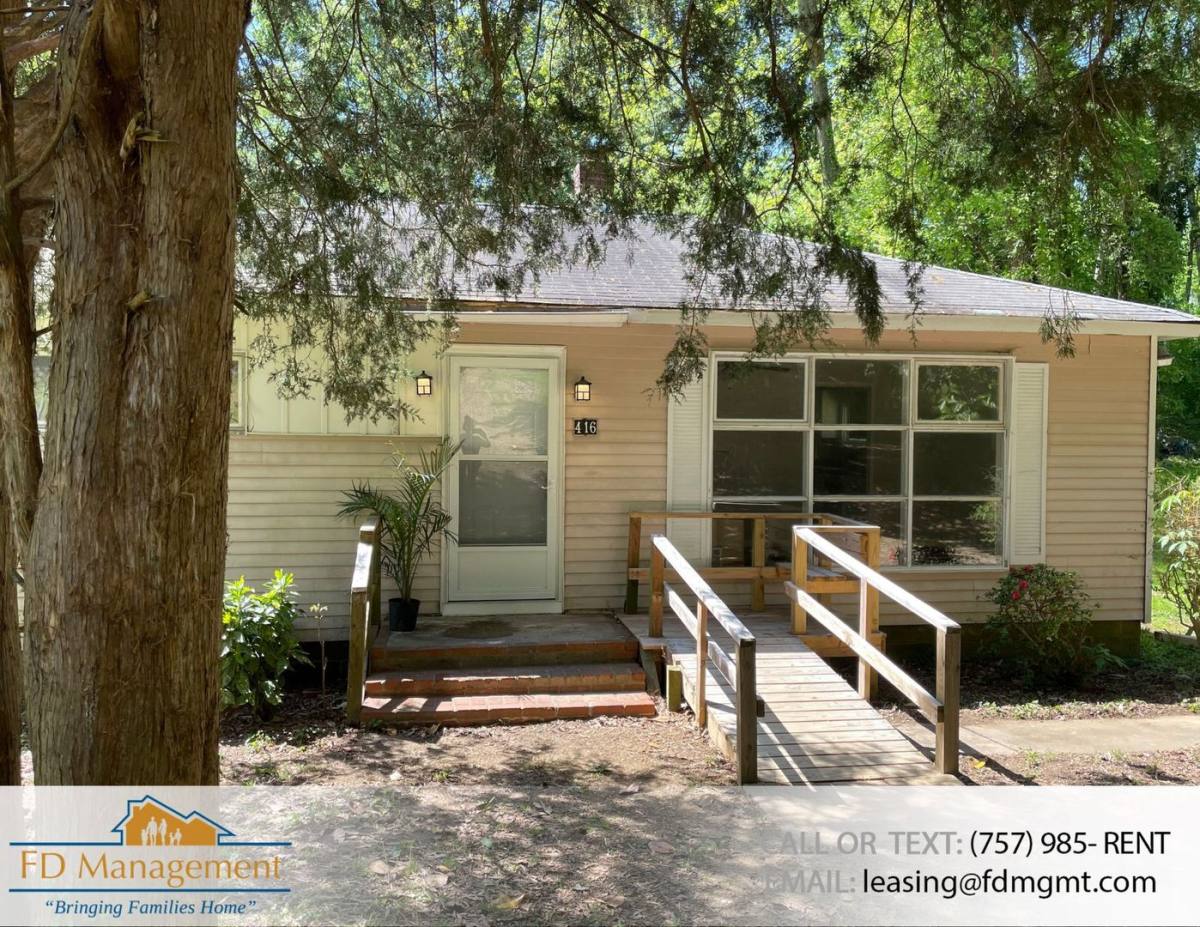House for rent at 416 Burbank St, Williamsburg, VA 23185